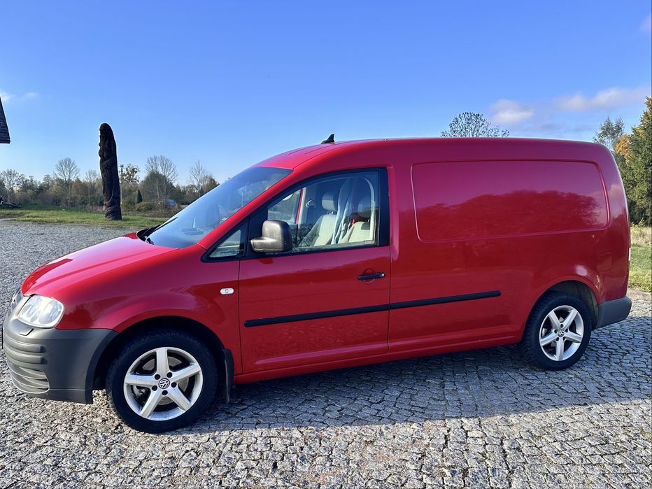 VW Caddy Maxi Furgon 2.0 TDI – Klima, Długi, Stan Bardzo Dobry!