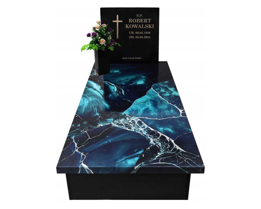 Nagrobki kompozytowe  Nagrobki z kompozytu 2799zł z montażem Poznań