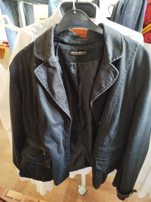 Sprzedam czarną ramoneskę r. Xxl