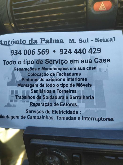 trabalhos ao domicilío