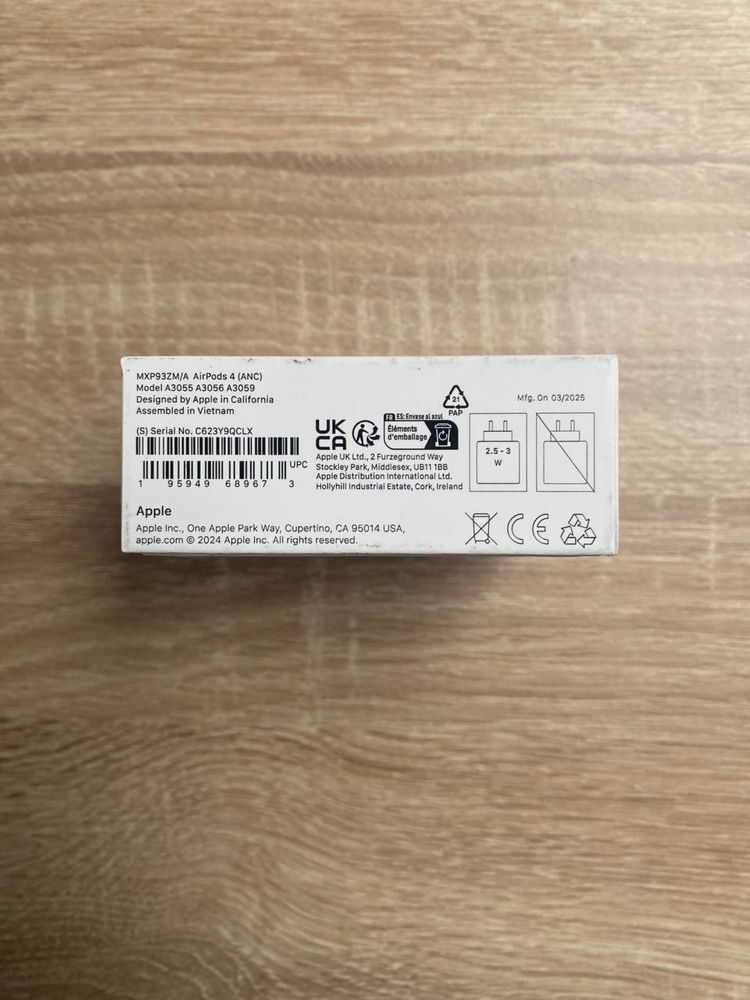 Airpods 4 ANC nowe