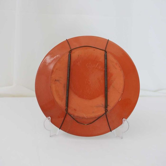 Prato alentejano pintado à mão e assinado
