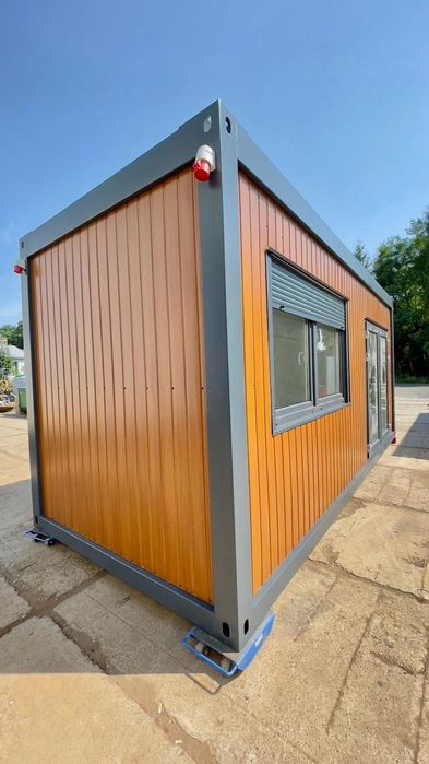 Kontener biurowy budowlany mieszkalny 6x2,5 - Produkcja na Zamówienie