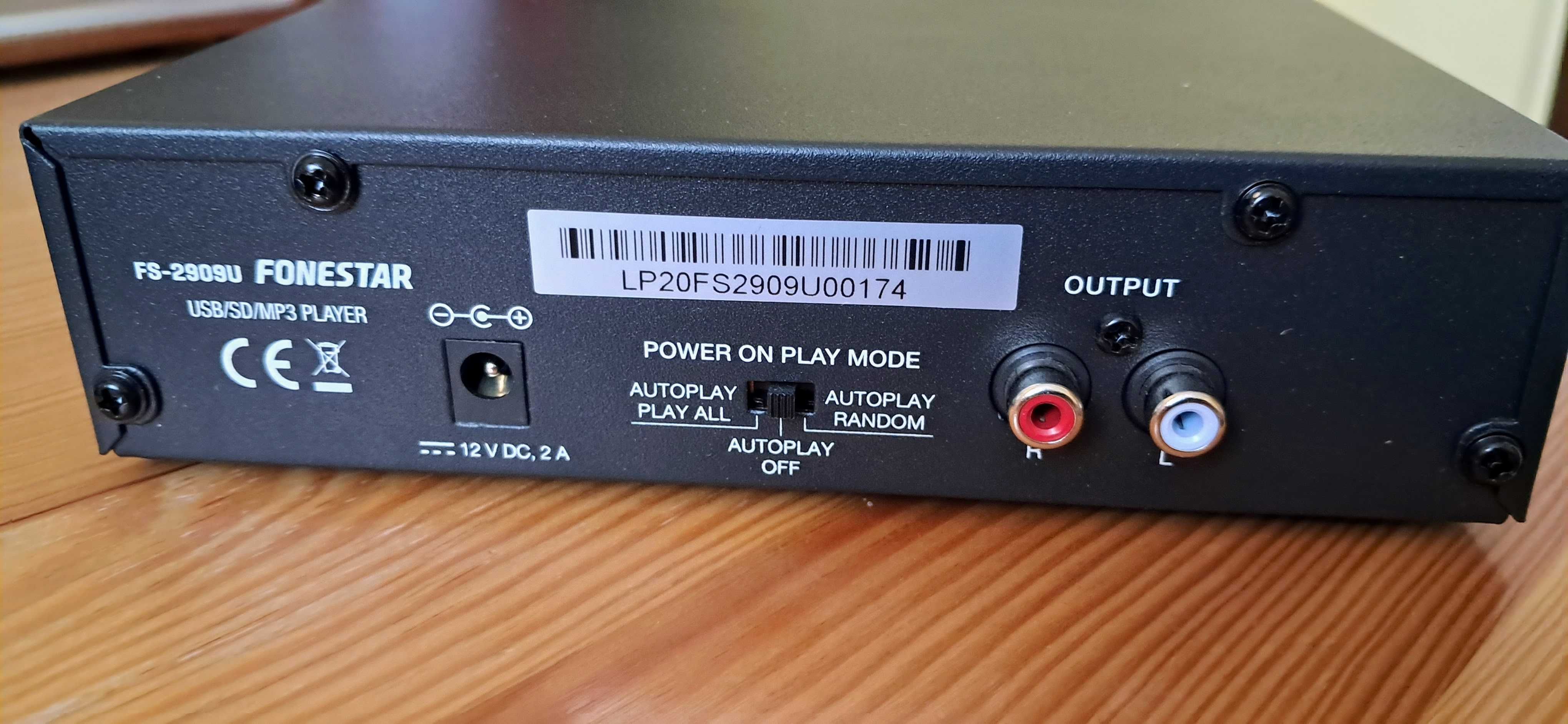 Stacjonarny odtwarzacz MP3 Fonestar FS-2909U