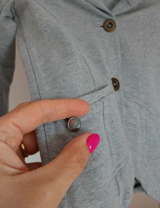 Blazer cinzento | menina | Manila Grace | Tamanho M veste 7/8 anos