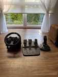 Kierownica logitech g920 + shifter + farmstick