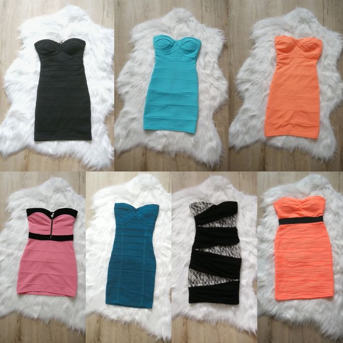 Bandażowa sukienka Tally Weijl XS XXS