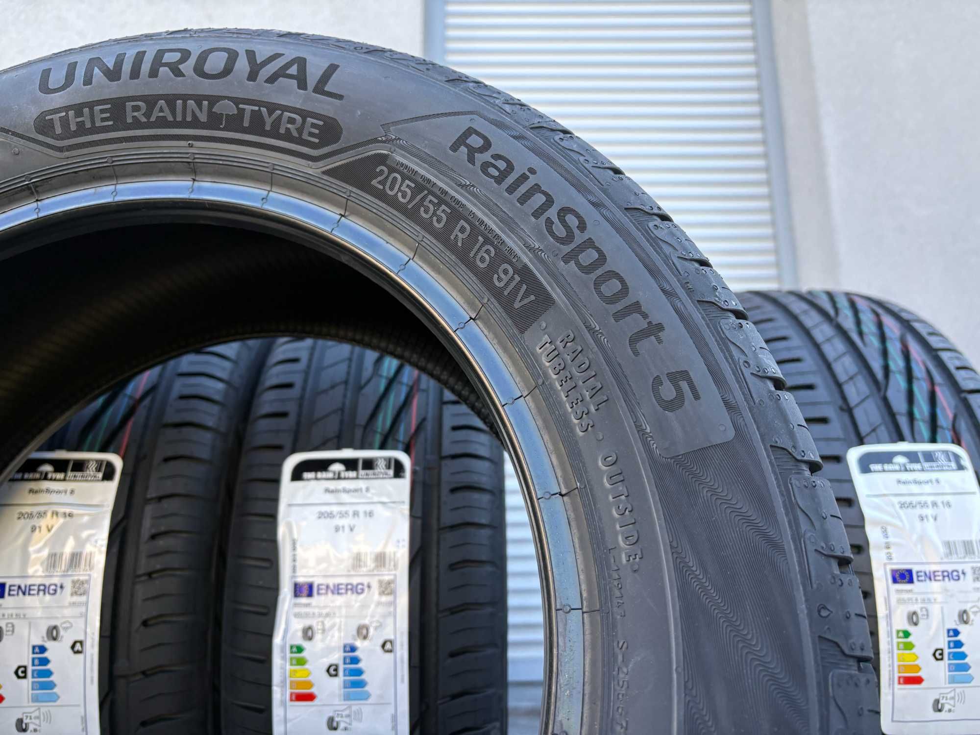 Letnie 205/55R16 Uniroyal RainSport5 91V prod. 2025r C,A,71db gwar