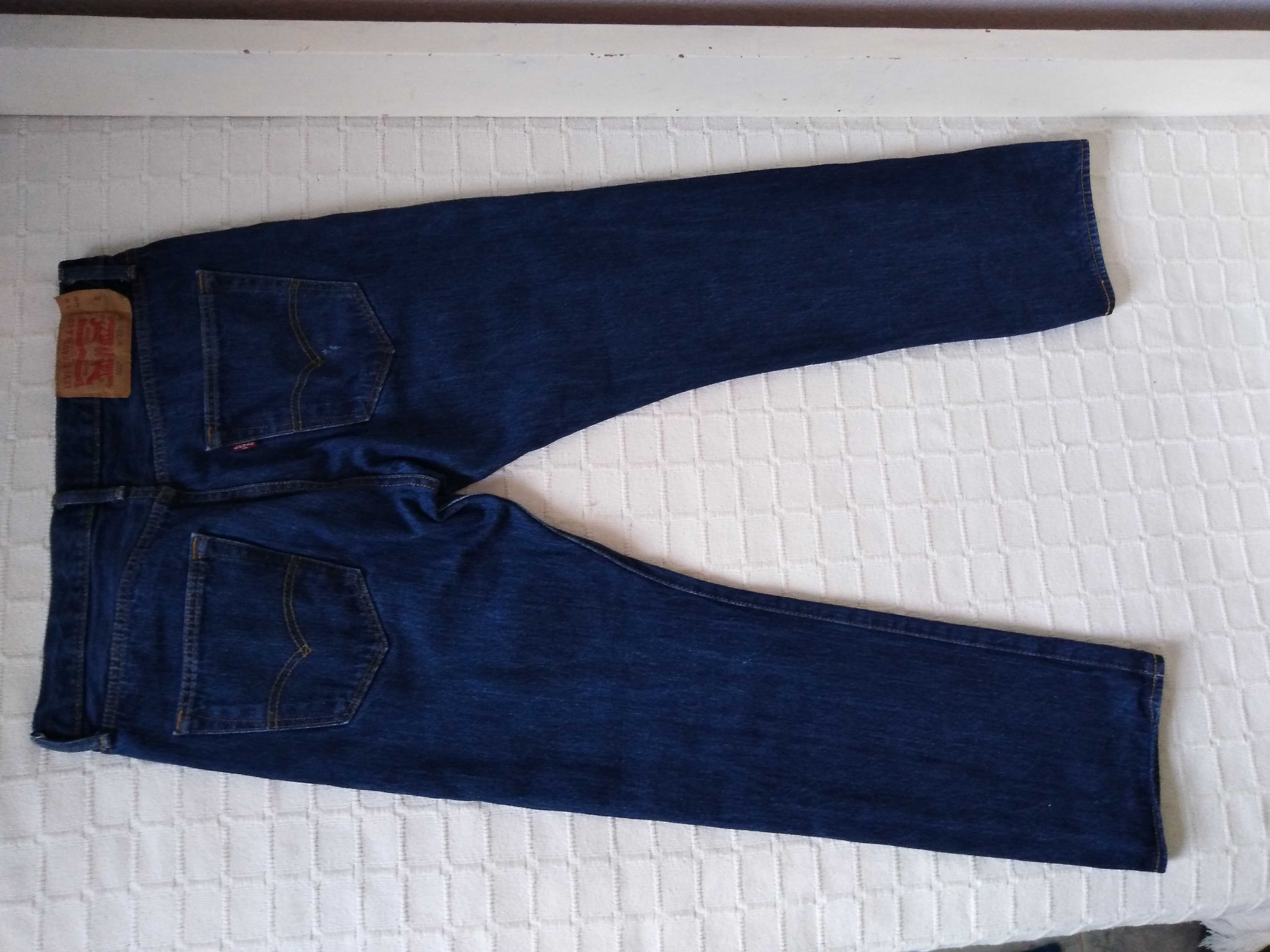 Calças Ganga Azuis Levi Strauss & Co W32 L30