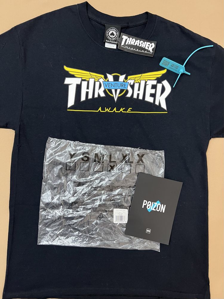 Футболка Trasher Venture Collab T-shirt | Оригінал