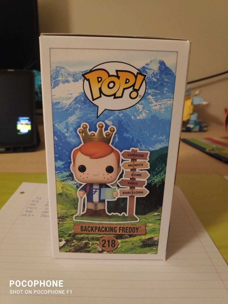 Backpacking Freddy Funko Pop