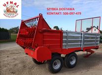 Nowy Rozrzutnik obornika 6 Ton Tandem Producent JOLMET PROW