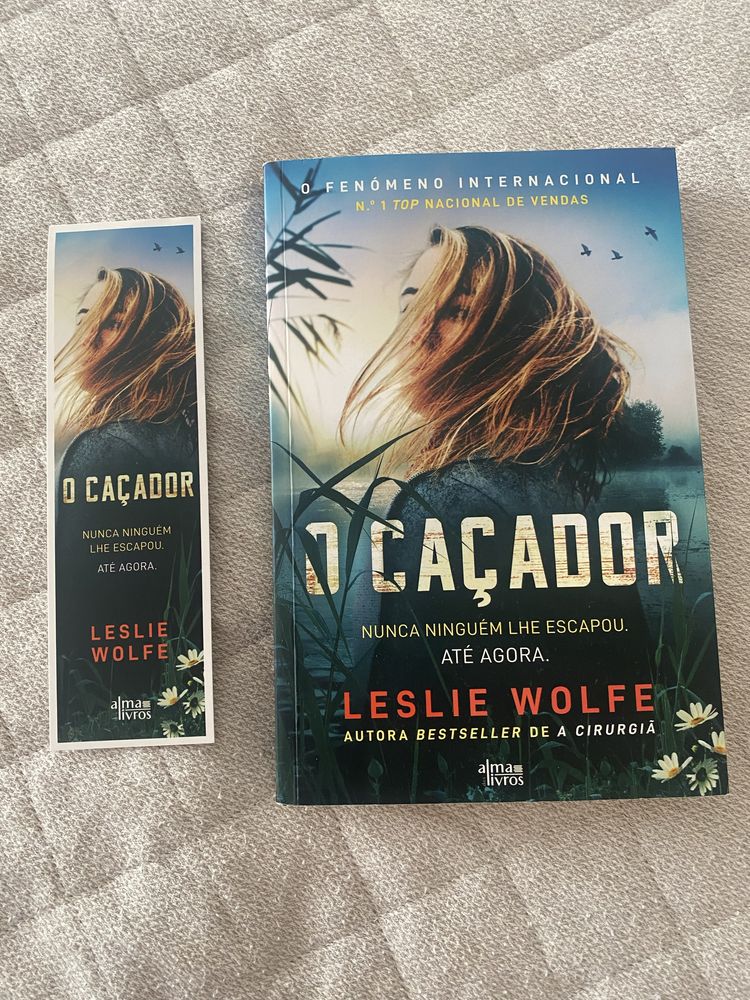 Livro “o caçador” de Leslei Wofe