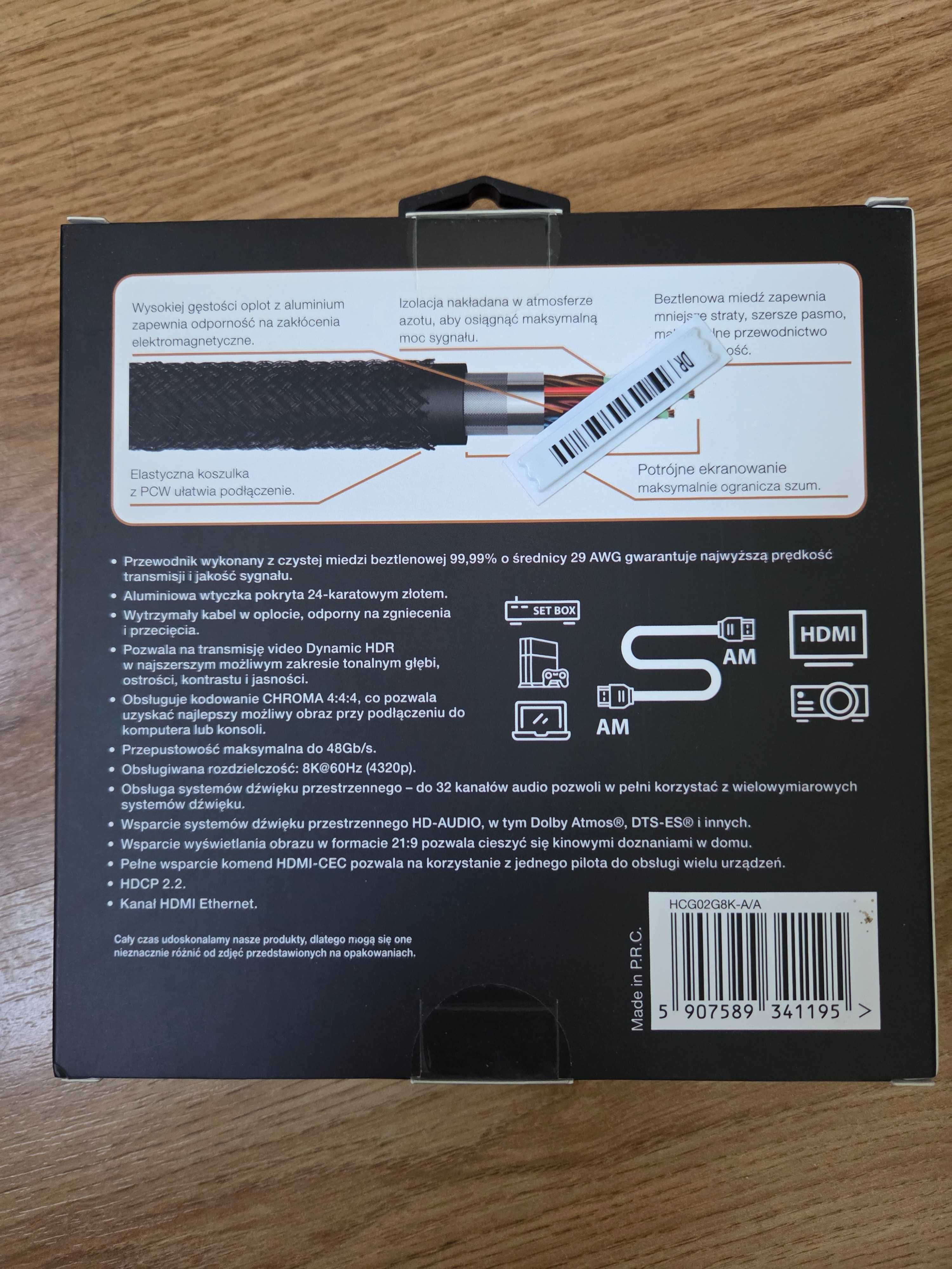 Kabel HDMI Goldenline