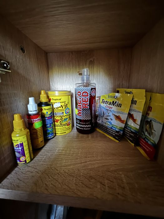 Akwarium 72l cały zestaw