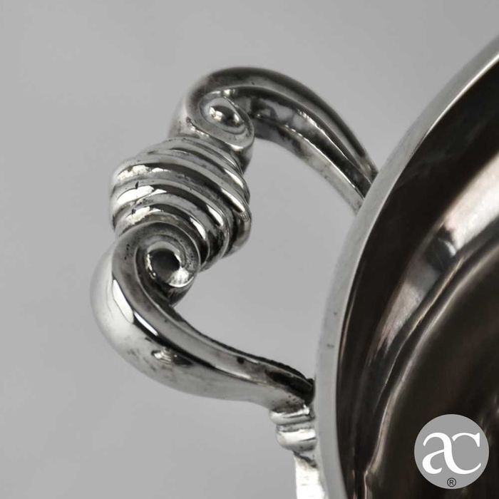 Terrina em prata Portuguesa Águia