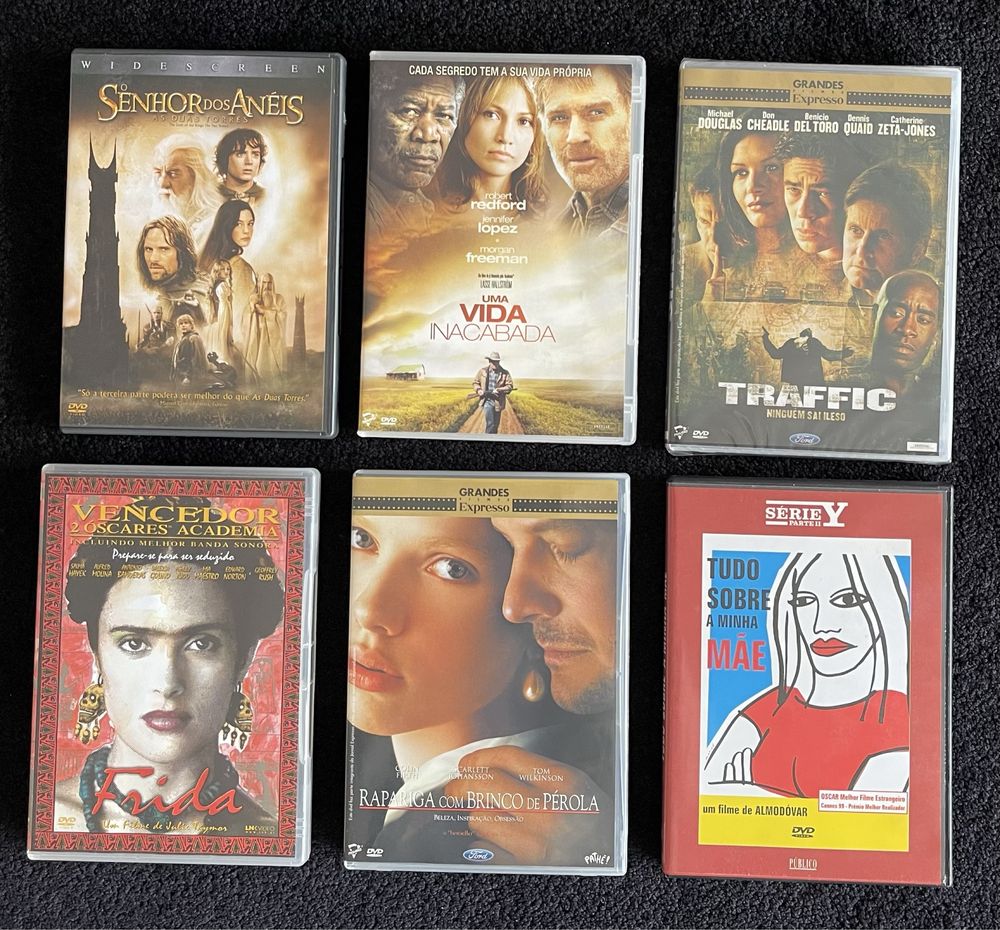 DVDs diversos , bom estado