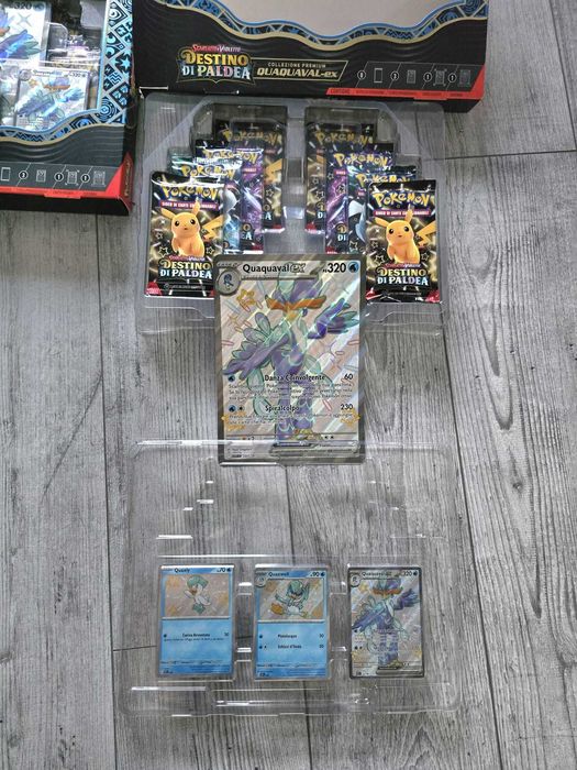 Kolekcja premium Quaquaval-ex rozszerzenia Scarlatto Violetto Pokemon