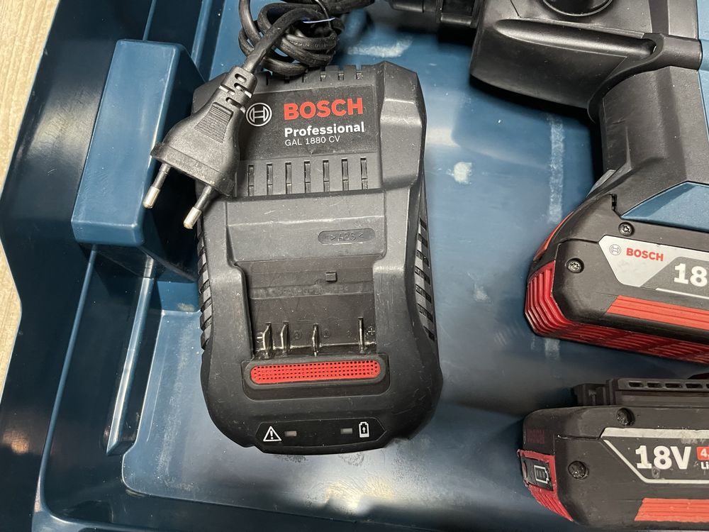 Bosch GBH 18V-21 / безщітковий перфоратор Бош 18V, комплект