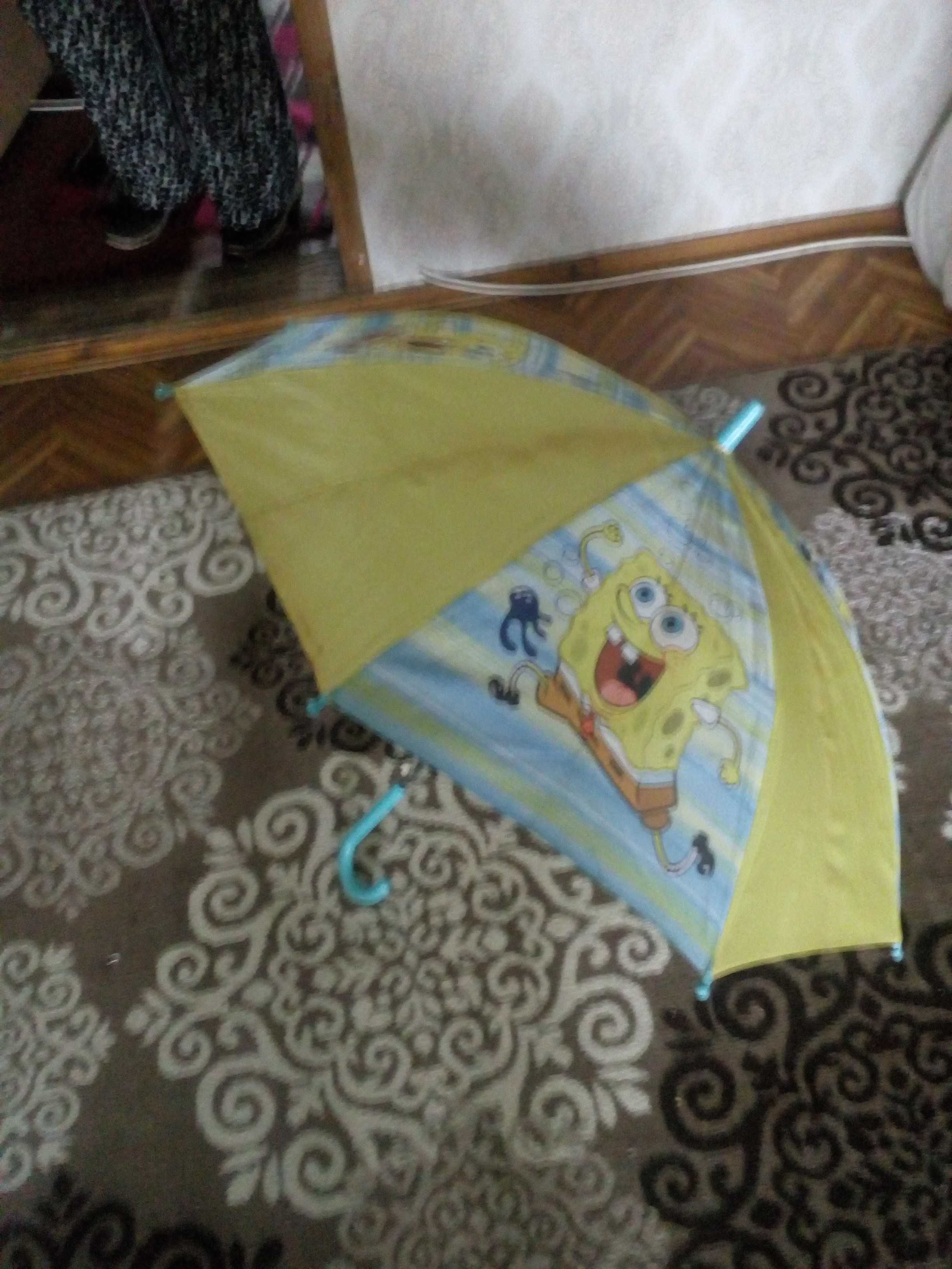Зонт Губка Боб , парасолька, зонтик SpongeBob SquarePants
