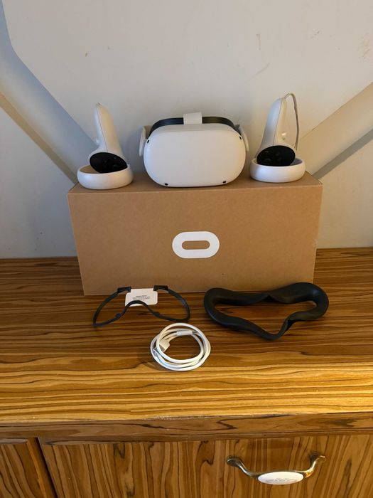 Gogle Meta oculus quest 2 II 128GB VR wirtualna rzeczywistość Zestaw