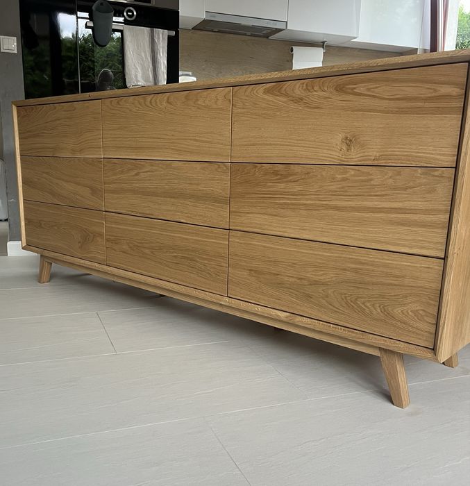 Komoda debowa ,dąb , szafka drewniana , meble