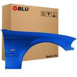 BLU Błotnik BMW 3 E46 364 prawy niebieski 98-01 przód sedan touring TopazBlau Metallisch Blau