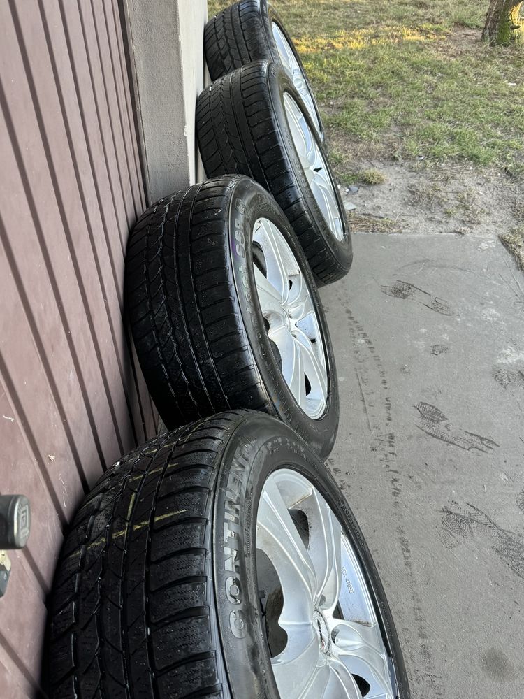 Koła bmw x5 autec 255/55-18 zimowe et45