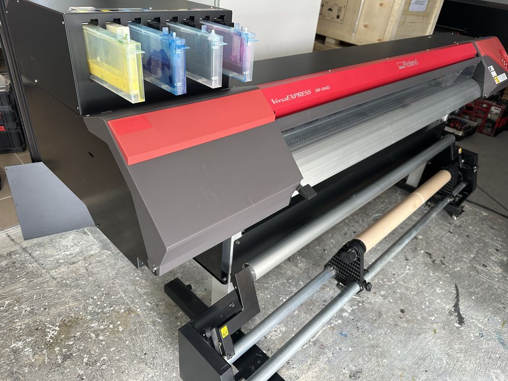Drukarka solwentowa Ploter Roland RF 640. Nowa Głowica