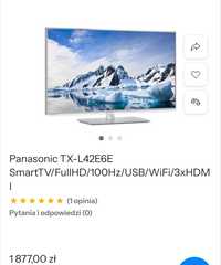 Telewizor panasonic tx-L42e6e 42"