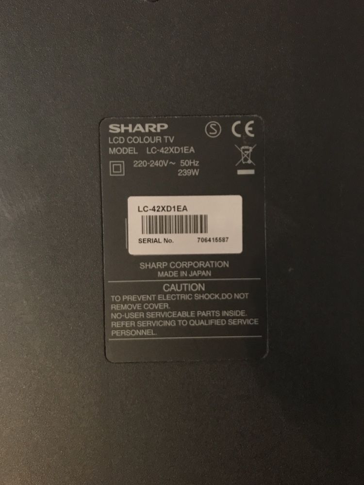 SHARP AQUOS LCD VA LC-42XD1E 42' Made in Japan jakosc 6000:1 Poznan