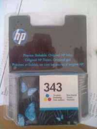 HP 343 original vendo compro ou troco  tinteiros e toners