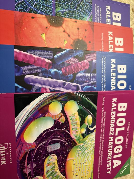Biologia matura  kalendarz maturzysty cz. 1-4 Medyk