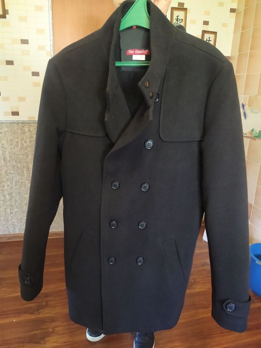 Чоловіче пальто шерсть з утепленням