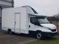 Iveco DAILY KONTENER NISKOPODŁOGOWY 4,43x2,23x2,42 SKLEP BAR FOODTRUCK KAMPER KLIMA  Kontener Niskopodłogowy 4,43x2,23x2,42 Sklep Kamper Foodtruck Bar AC
