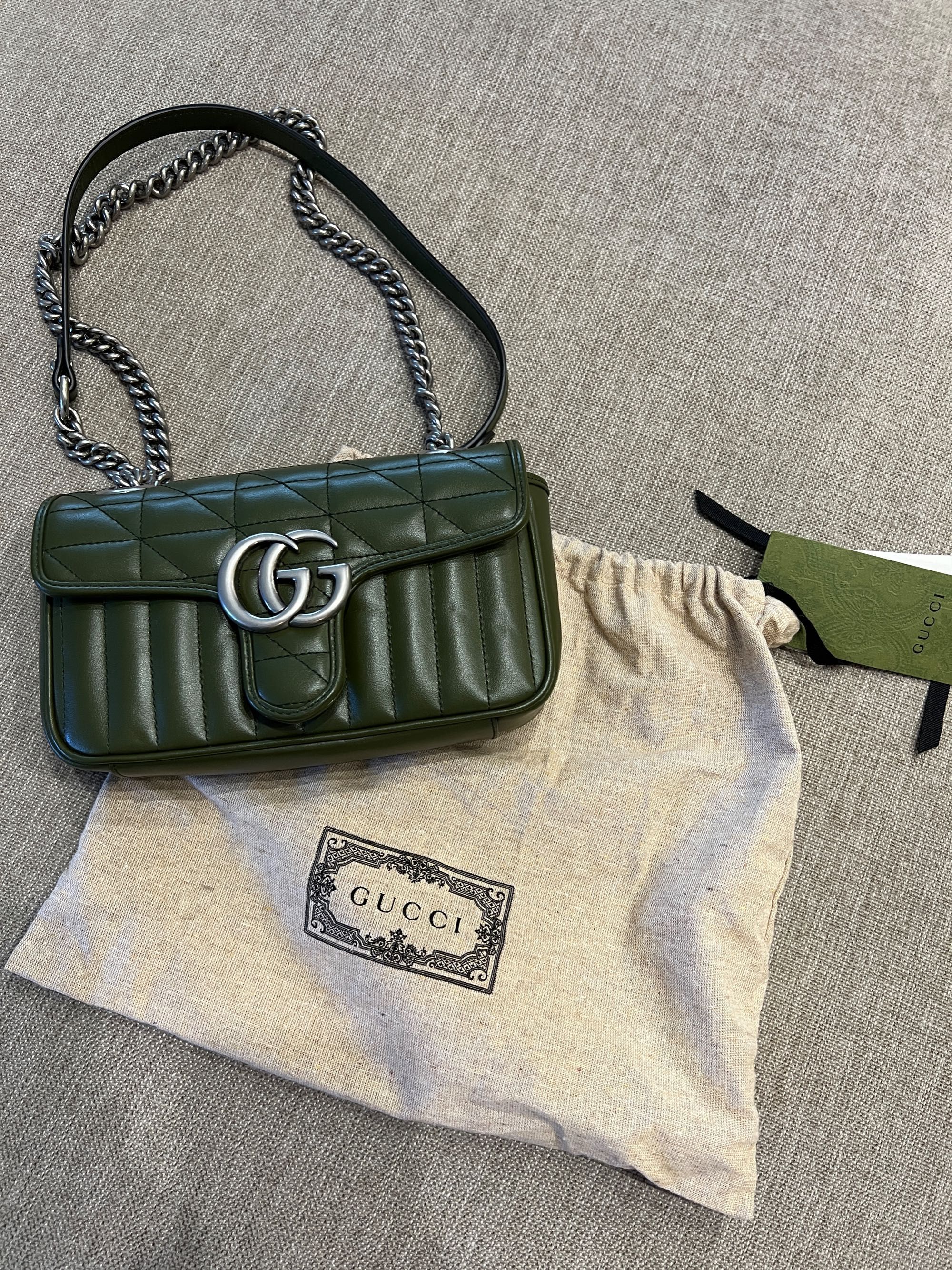 Сумка Gucci GG Marmont Mini Shoulder Bag оригінал