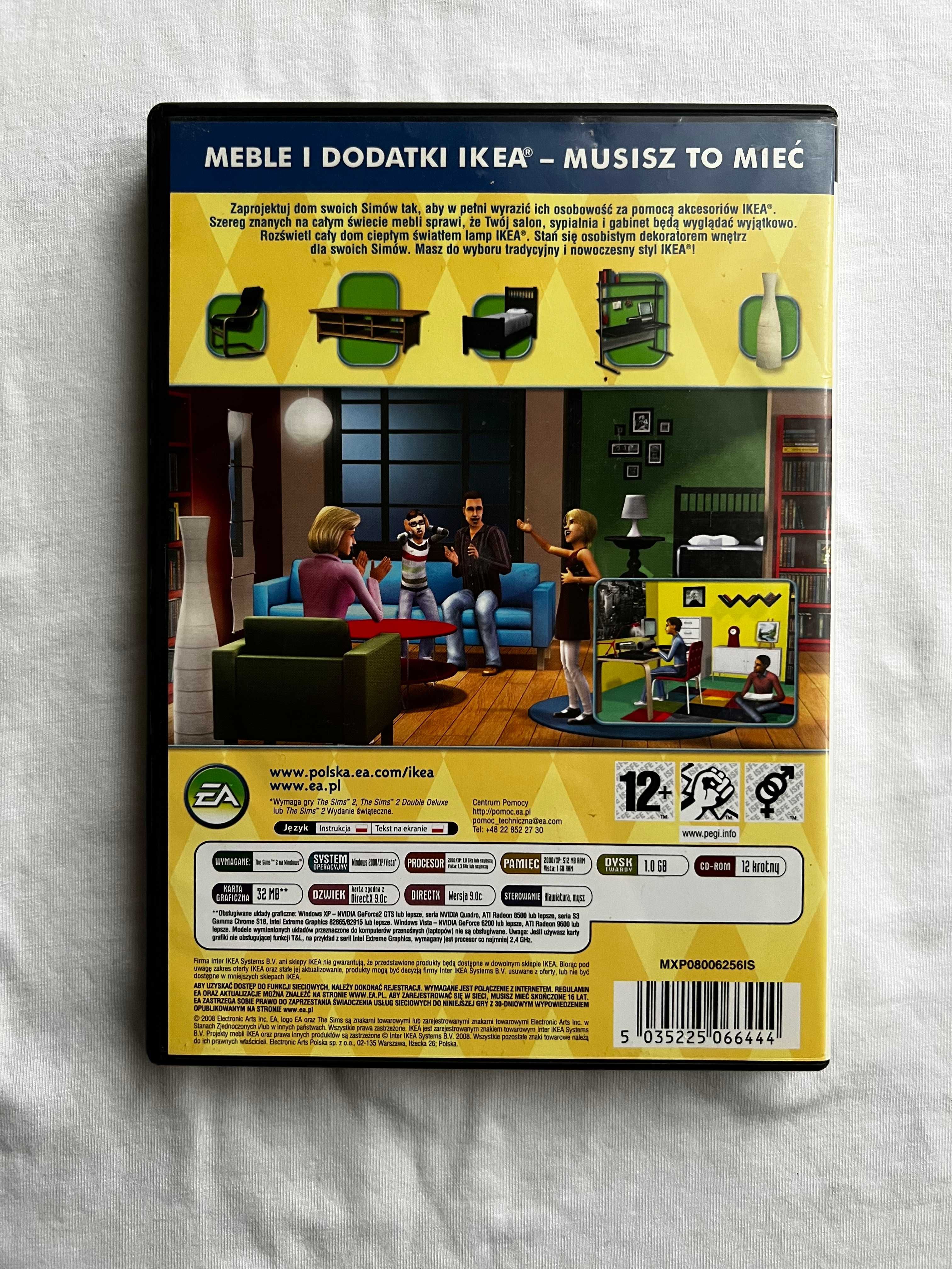 The Sims 2 - IKEA (Akcesoria) [UNIKAT! STAN IDEALNY!]