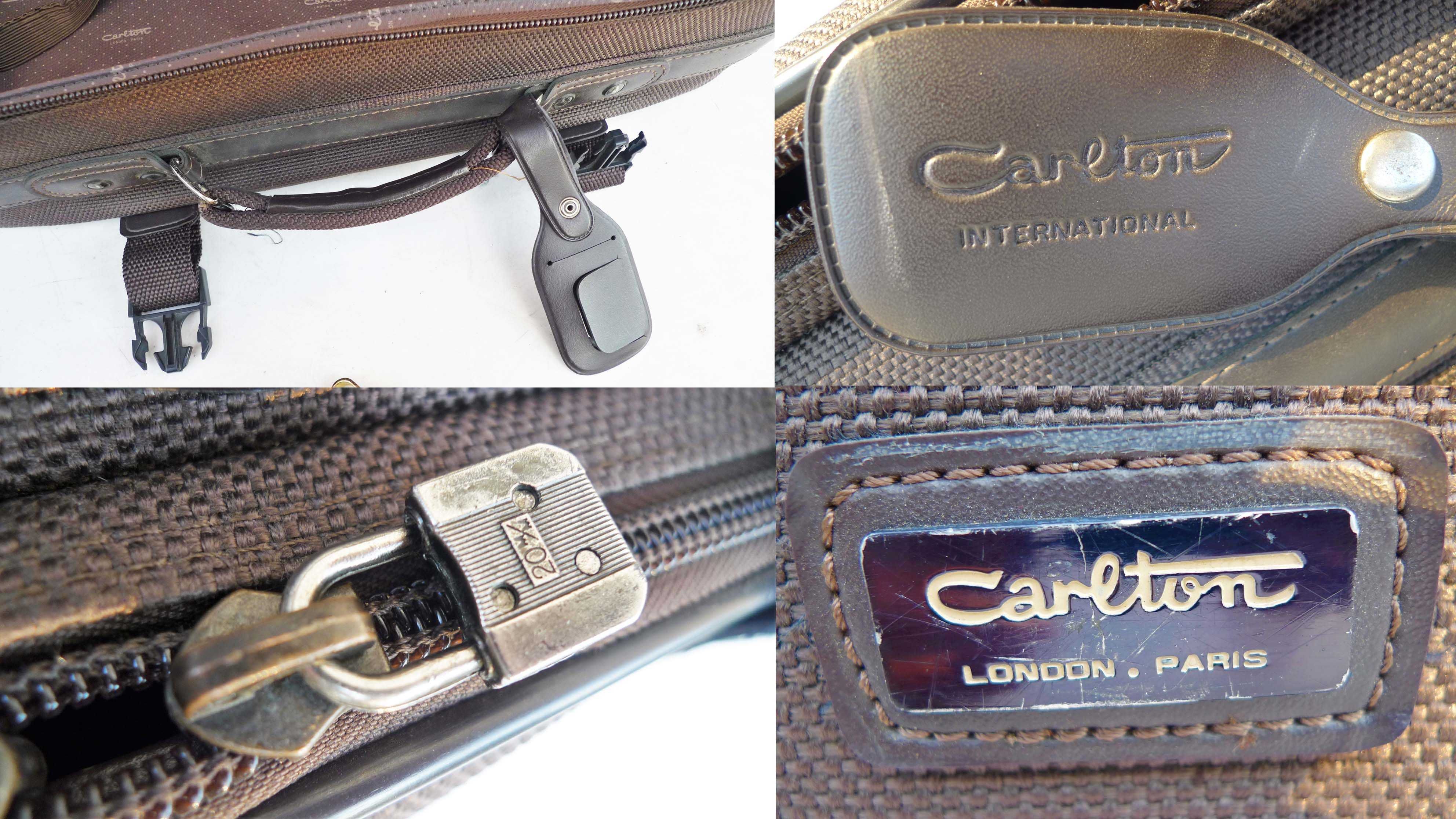 Torba walizka miękka Carlton International London Paris 57x38x20cm