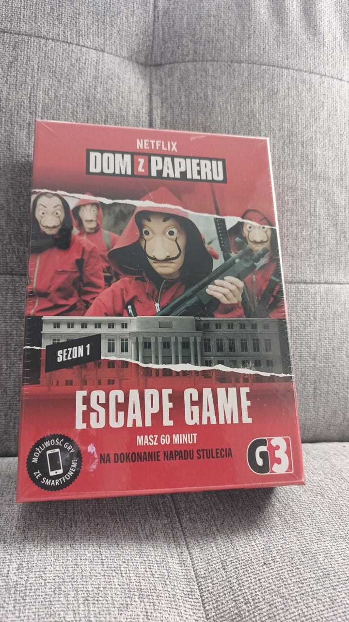 Gra Dom z papieru, Escape Game, gra strategiczna - nowa