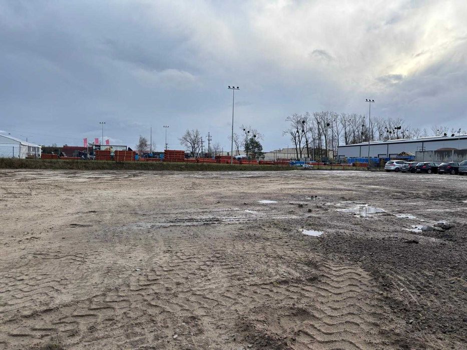 Utwardzony plac o powierzchni 3000 m2 - Gdańsk ul. Jabłoniowa