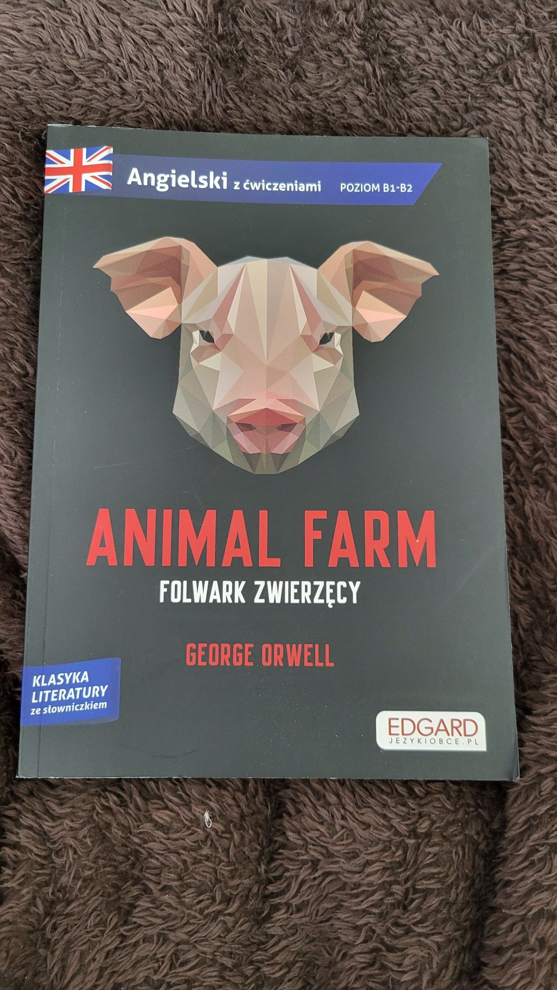 Folwark zwierzęcy angielski z ćwiczeniami