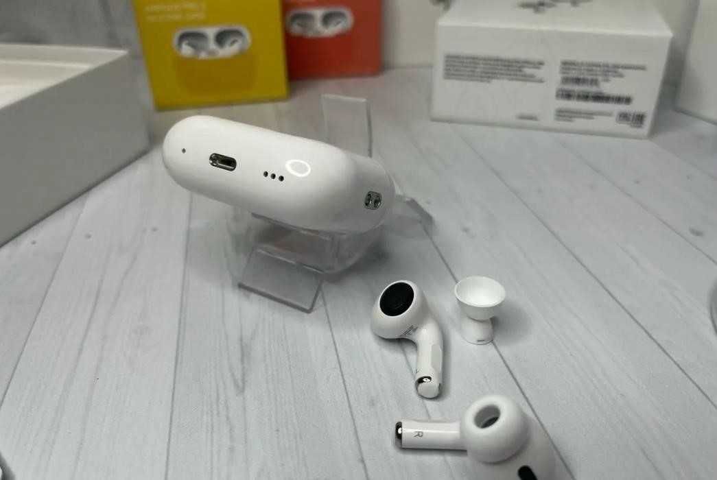 Навушники AirPods pro V2 Lux 1:1 (робочі шумозаглушення та прозорість)