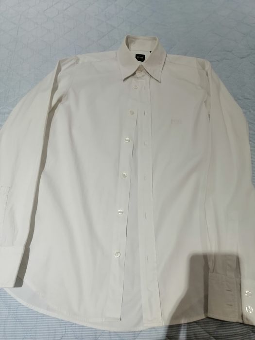 Camisa Hugo boss branca como nova tamanho S