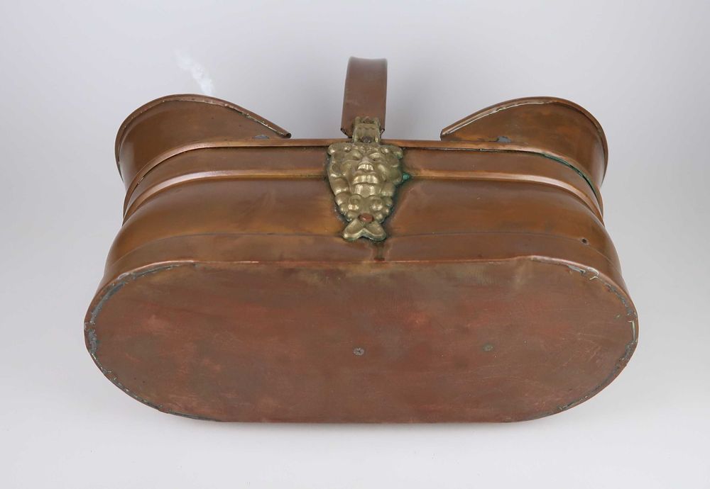 Cesta Floreira em cobre