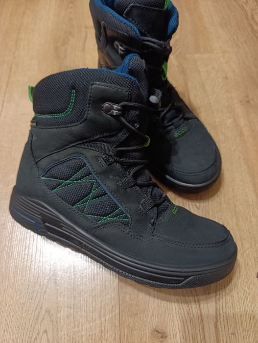 Зимові чобітки Ecco Gore tex 39 р 25 см зимние ботинки экко сапоги