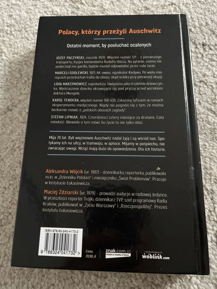 Dobranoc Auschwitz książka