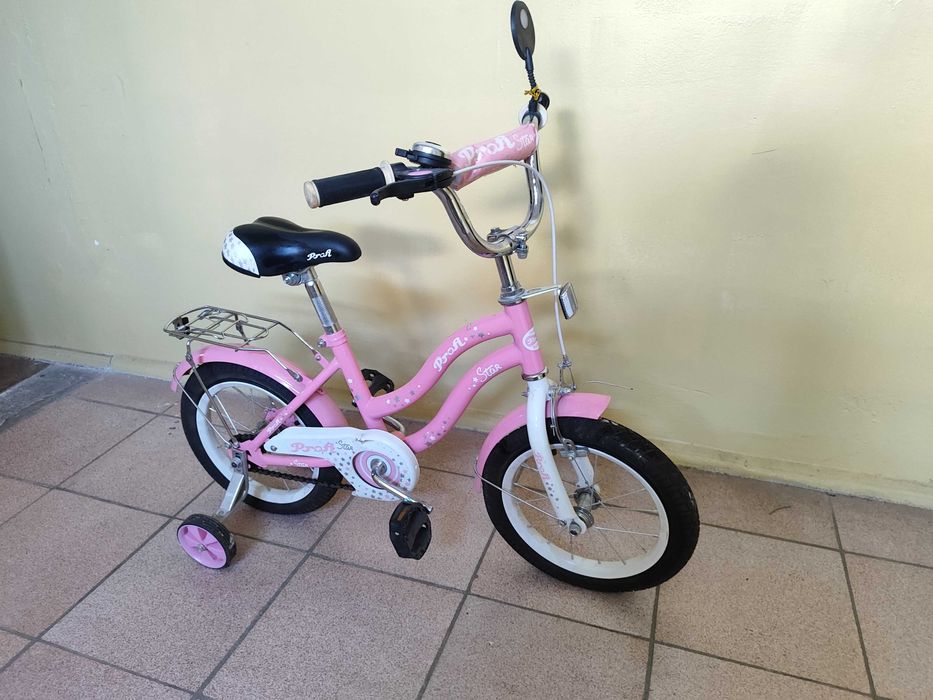 Детский велосипед для девочки Profi Star 14" дюймов