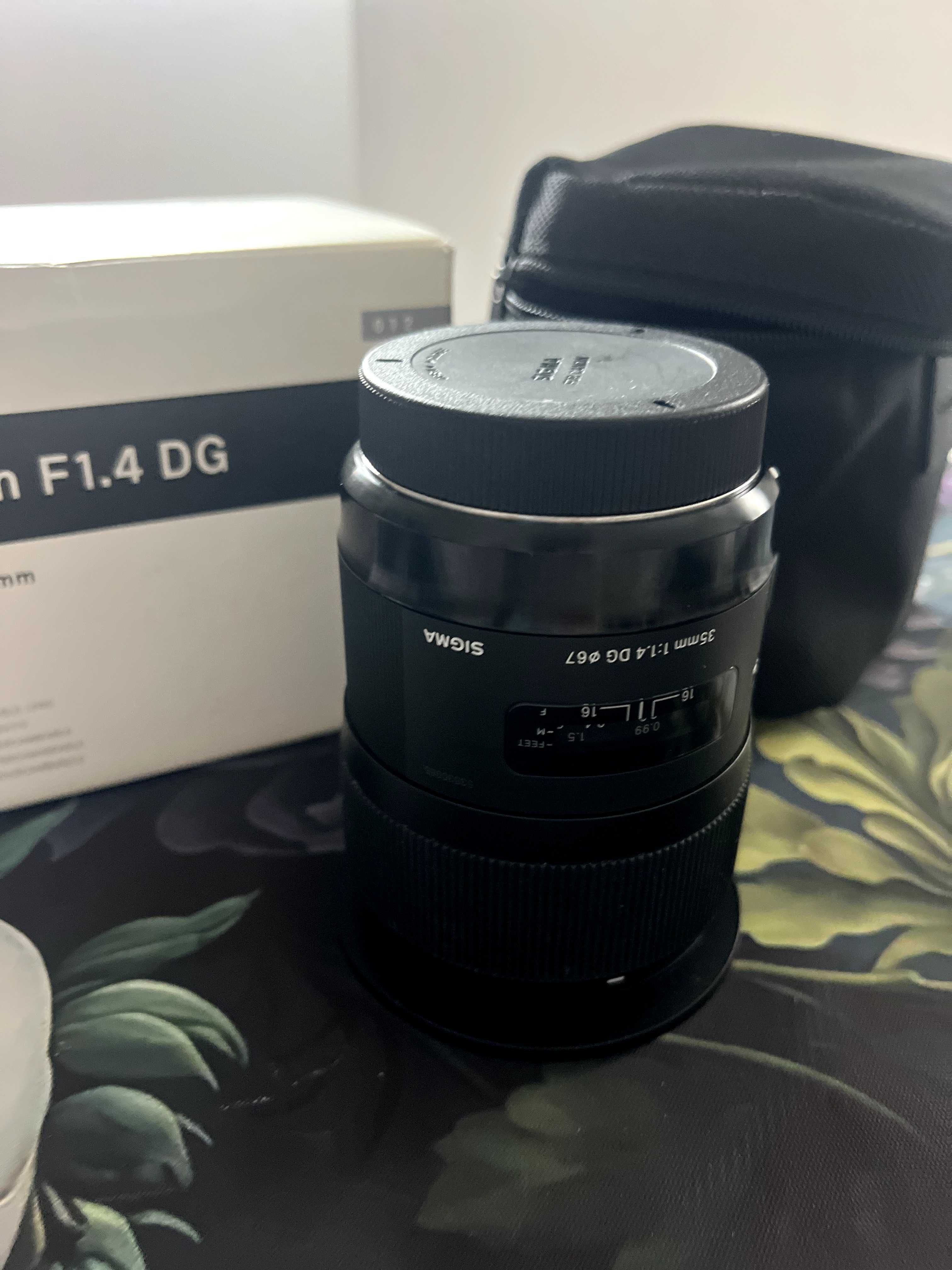 Lente Sigma 35mm f/1.4 DG HSM ART (Canon Mount)