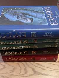 Christopher Paolini Eragon Dziedzictwo Brisingr Najstarszy. Komplet