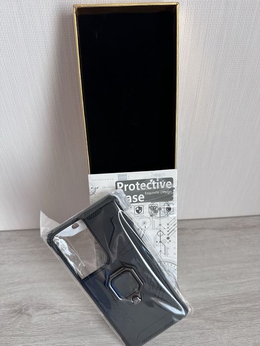 Чехол  SAMSUNG S21 Ultra ударопрочный TPU+PC,защита камеры,анти-царапы